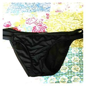 Black bikini bottoms